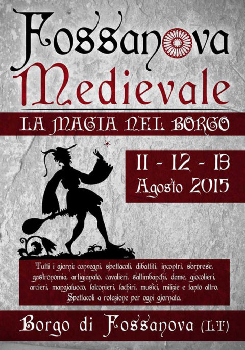 2015 festa medievale Fossanova Priverno